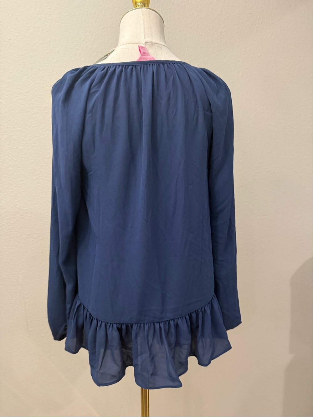 Lilly Pulitzer NWT Tensley Top High Tide Na XXS - Picture 4 of 5